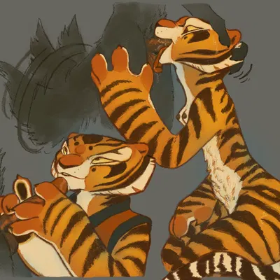 master tigress (dreamworks, kung fu panda) created by lanolin04