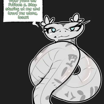 master viper (dreamworks, kung fu panda) created by zaw