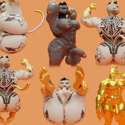 meowdas, meowdas (shadow), meowscles (epic games, fortnite) created by camseven