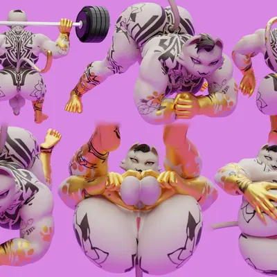 meowdas, meowscles (epic games, fortnite) created by camseven