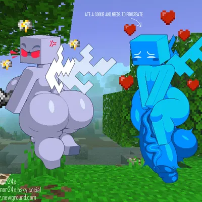 microsoft, minecraft created by melomor