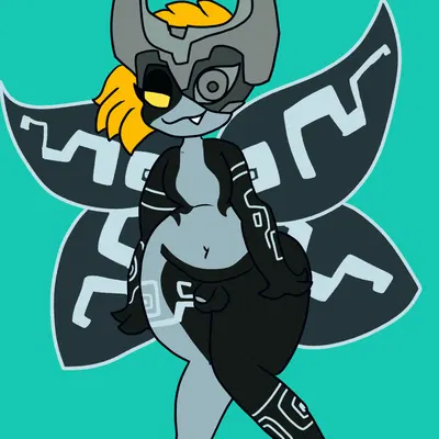 midna, pesky dust (ben 10, cartoon network) created by chibitay