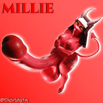 millie (helluva boss) (hellaverse, helluva boss) created by ok bruh