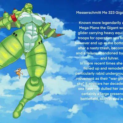 monika (me 323 gigant, messerschmitt) created by skytitan