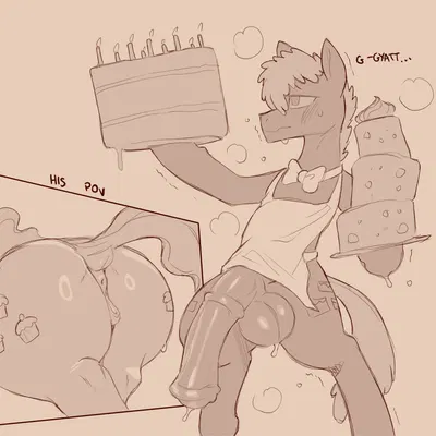 mr. cake (mlp), mrs. cake (mlp) (friendship is magic, hasbro) created by cold-blooded-twilight