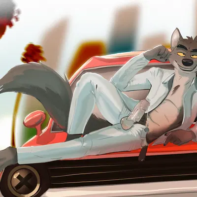 mr. wolf (the bad guys) (dreamworks, the bad guys) created by sketchotterly