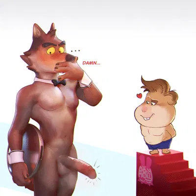 mr. wolf (the bad guys), professor marmalade (dreamworks, the bad guys) created by dollymolly323