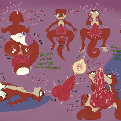 mrs. otterton, nick wilde (disney, zootopia) created by winteranswer