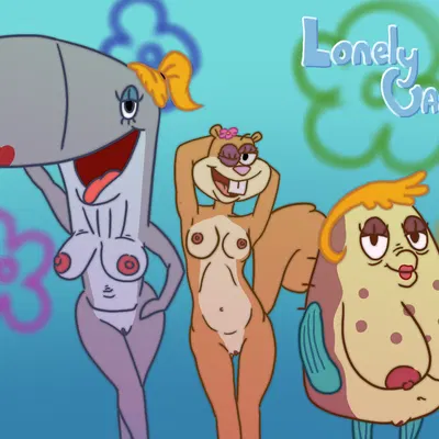 mrs. puff, pearl krabs, sandy cheeks (nickelodeon, spongebob squarepants) created by lonelyoasis
