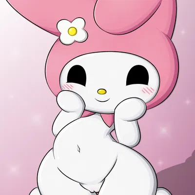 my melody (onegai my melody, sanrio) created by zinzoa