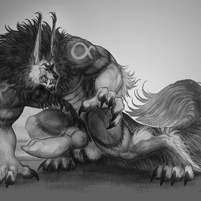 mythology created by cu sith (artist)