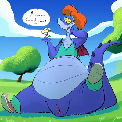 nelly (quack pack) (disney, mythology) created by fizzpop