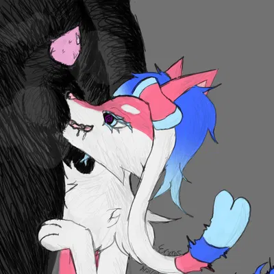 nemea (erunas), val (valdra) (nintendo, pokemon) created by erunas