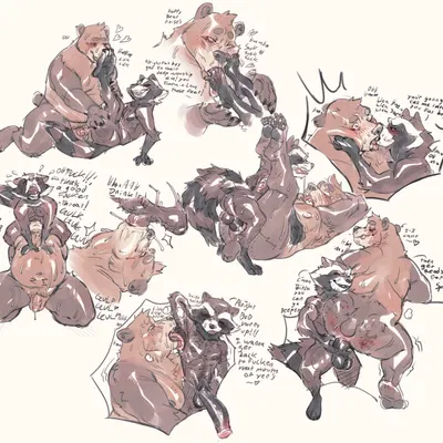 nickel, rocket raccoon (guardians of the galaxy, marvel) created by concosive