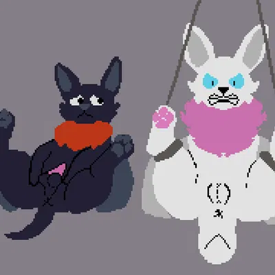 nico (moonbat), nila (moonbat) created by moonbat