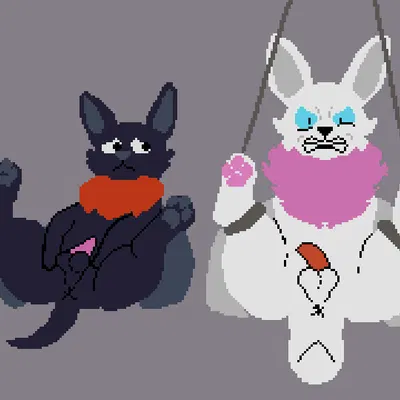 nico (moonbat), nila (moonbat) created by moonbat