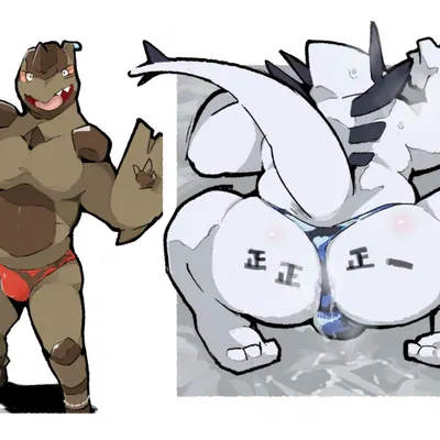 nintendo, pokemon created by moesouna gomi