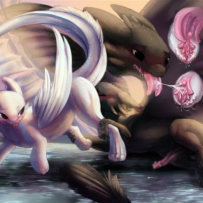 nubless, toothless (dreamworks, european mythology) created by baile