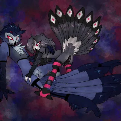 octavia (helluva boss), stolas (helluva boss) (hellaverse, helluva boss) created by chimeracocks