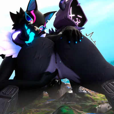 pack leader highwire, raven team leader (epic games, fortnite) created by keynor