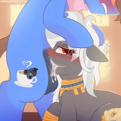 parabellum blueberry (parabellumpony) (hasbro, my little pony) created by parabellumpony