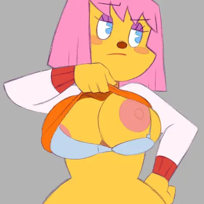 paula fox (parappa the rapper, sony corporation) created by chipposter