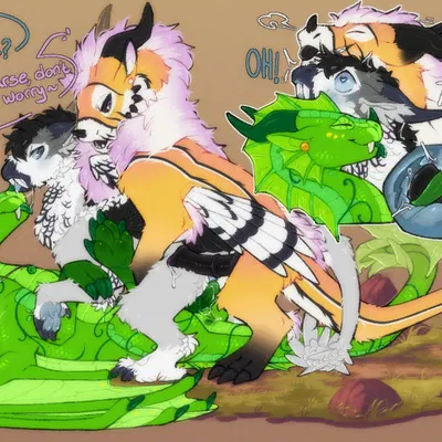 peppermint (talvi is here), silver (silverandcyanide), snowfoot (european mythology, mythology) created by cocodrops (artist)