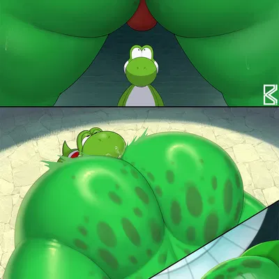 petey piranha (mario bros, nintendo) created by brouva