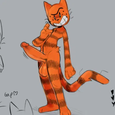 petey the cat (dog man (series)) created by pochiiwa