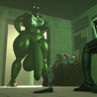 phantom chica (fnaf), vanessa (fnaf) (five nights at freddy's, five nights at freddy's 3) created by urlocalsf