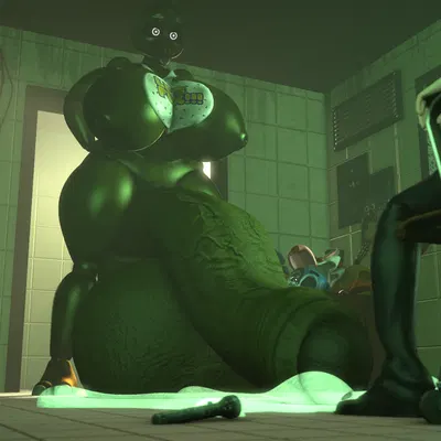 phantom chica (fnaf), vanessa (fnaf) (five nights at freddy's, five nights at freddy's 3) created by urlocalsf