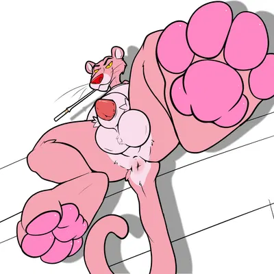 pink panther created by pawzzhky