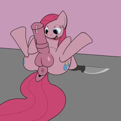 pinkamena (mlp), pinkie pie (mlp) (friendship is magic, hasbro) created by indisposedfigure