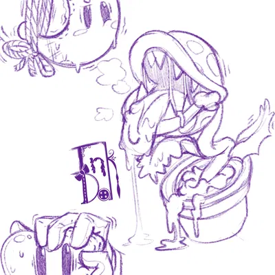 power moon (mario bros, nintendo) created by inkdoll