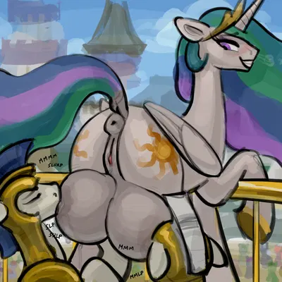 princess celestia (mlp), royal guard (mlp) (friendship is magic, hasbro) created by roostercocke, umamipenis