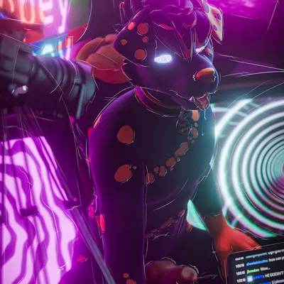 pup davey created by winterdabeast