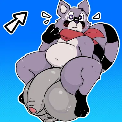 rambley raccoon (indigo park) created by ogilenuj