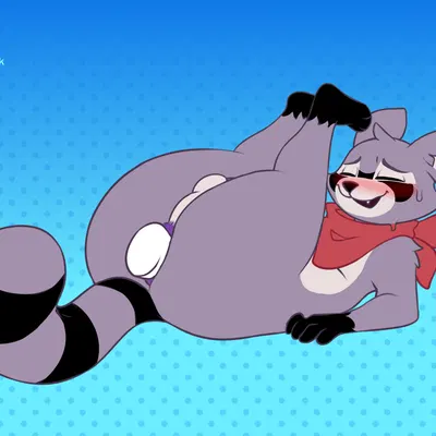 rambley raccoon (indigo park, patreon) created by lisyrnik