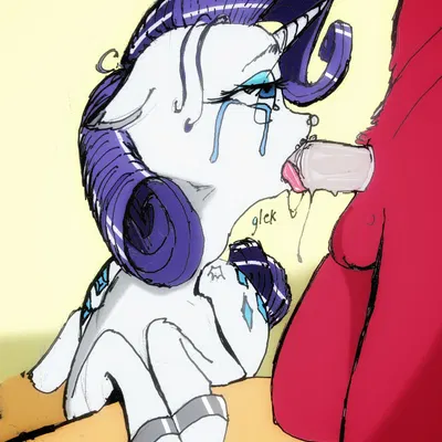 rarity (mlp) (friendship is magic, hasbro) created by potatos