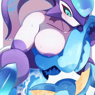 rasha (nintendo, pokemon) created by upia