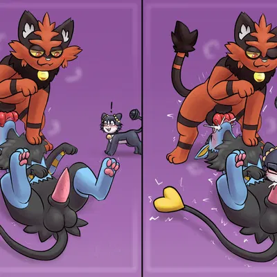 rayn luxray, rynring (beta pokemon games, nintendo) created by rymherdier