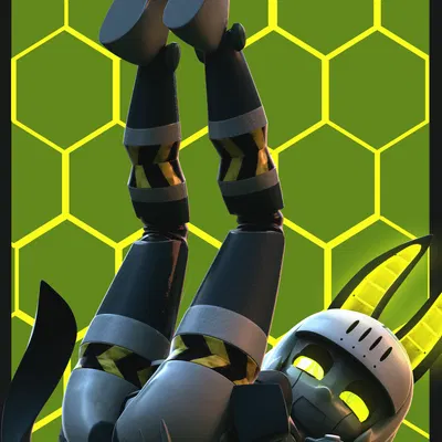 robo-fortune (skullgirls) created by samtrix