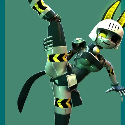 robo-fortune (skullgirls) created by samtrix