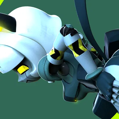 robo-fortune (skullgirls) created by samtrix