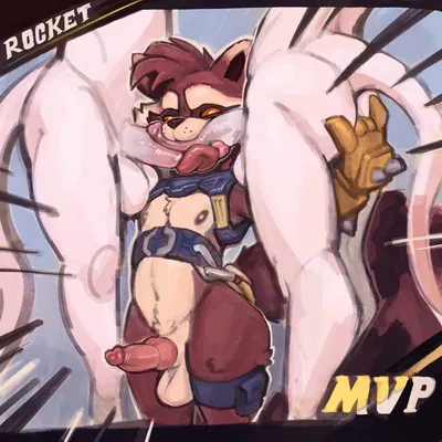 rocket raccoon (guardians of the galaxy, marvel) created by halo-pano