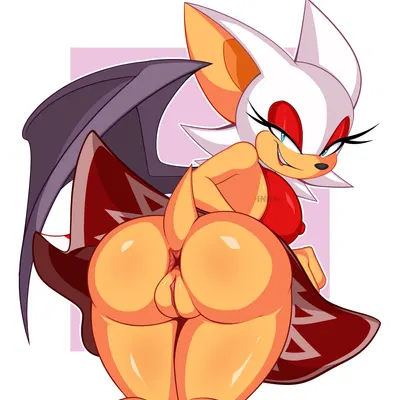 rouge the bat (sega, sonic the hedgehog (series)) created by cand1tty