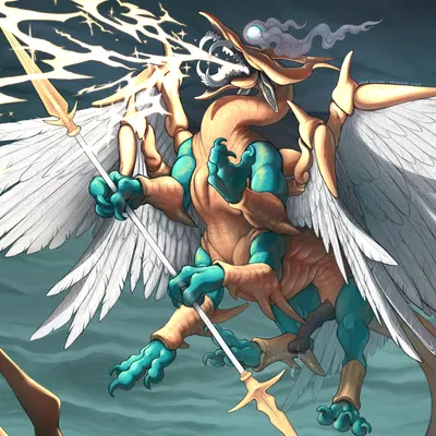 sahaquiel (basillicus) (mythology) created by basillicus