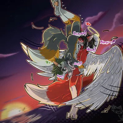 sam the angel fox, vinzin (character) created by vinzin (artist)