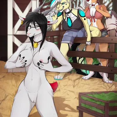 sanguinarywolf, shiira, tiramisu (lycangel) created by lycangel