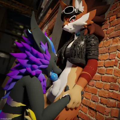 schmidiot, skythe foxragon (mythology) created by dragonplayer